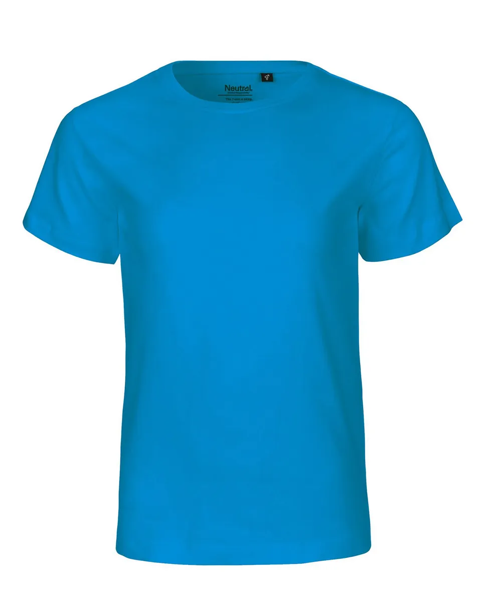 Neutral Børn T-Shirt Sapphire Blå