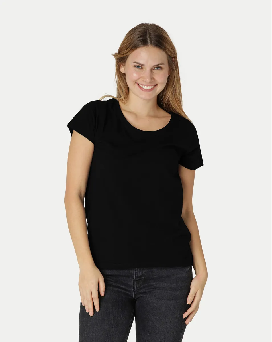 Neutral Dame Loose Fit T-Shirt Sort