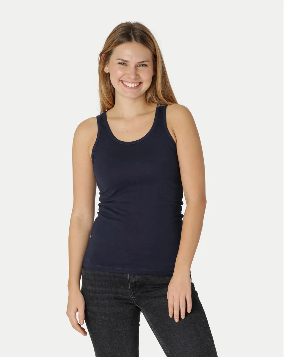 Neutral Dame Tank Top Navy