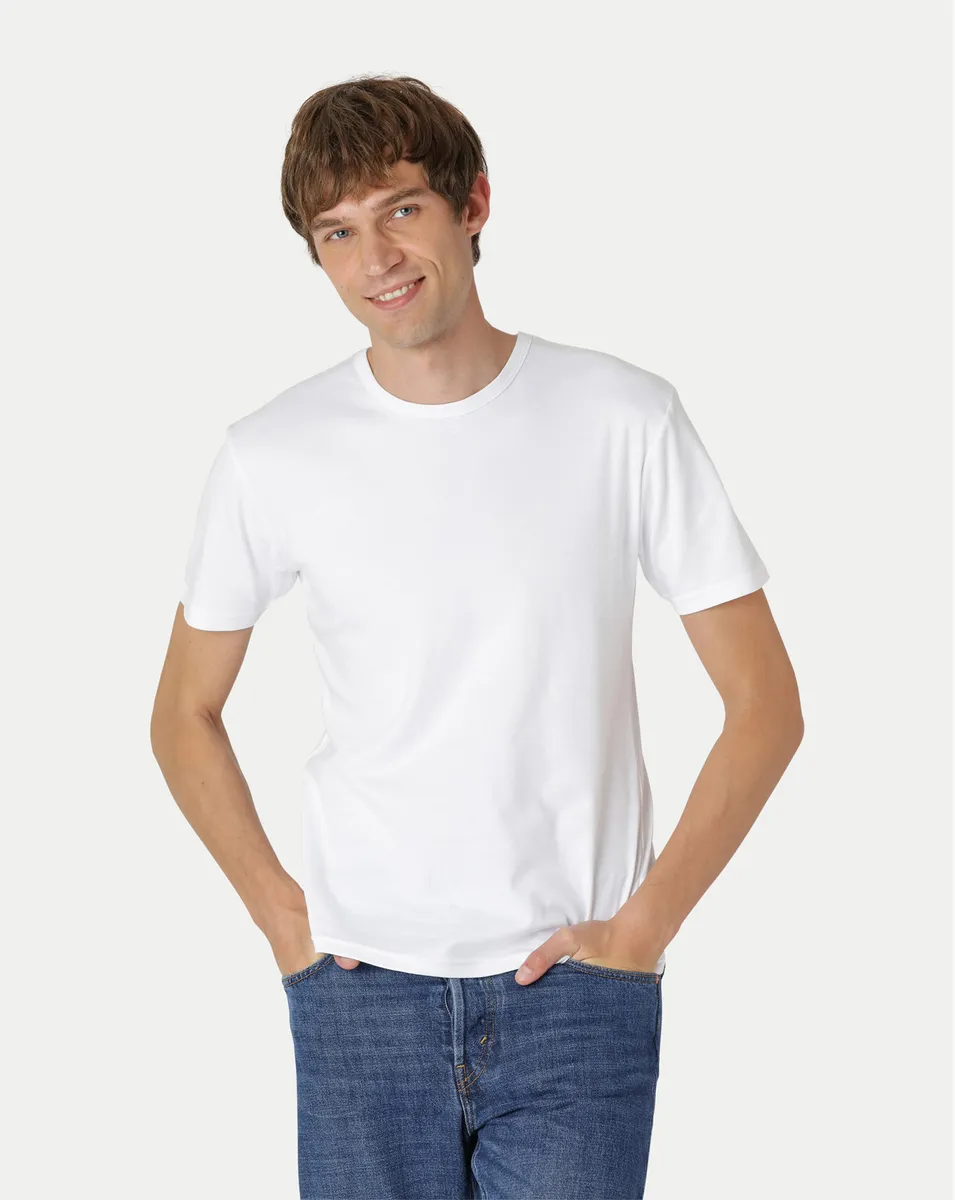 Neutral Interlock T-Shirt Hvid