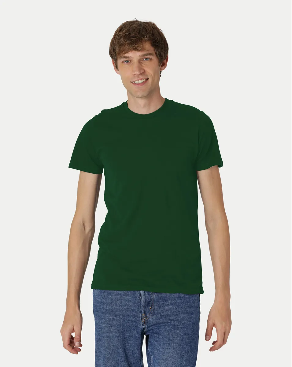 Neutral Organic - Mens Fitted T-shirt Bottle Green