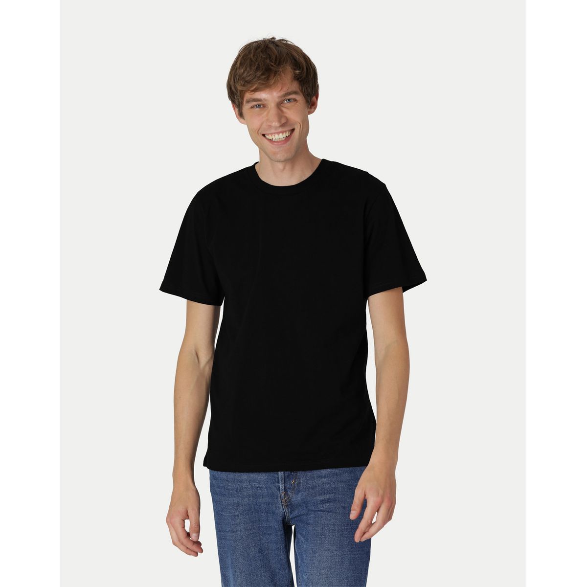 Neutral Unisex Regular T-Shirt Sort