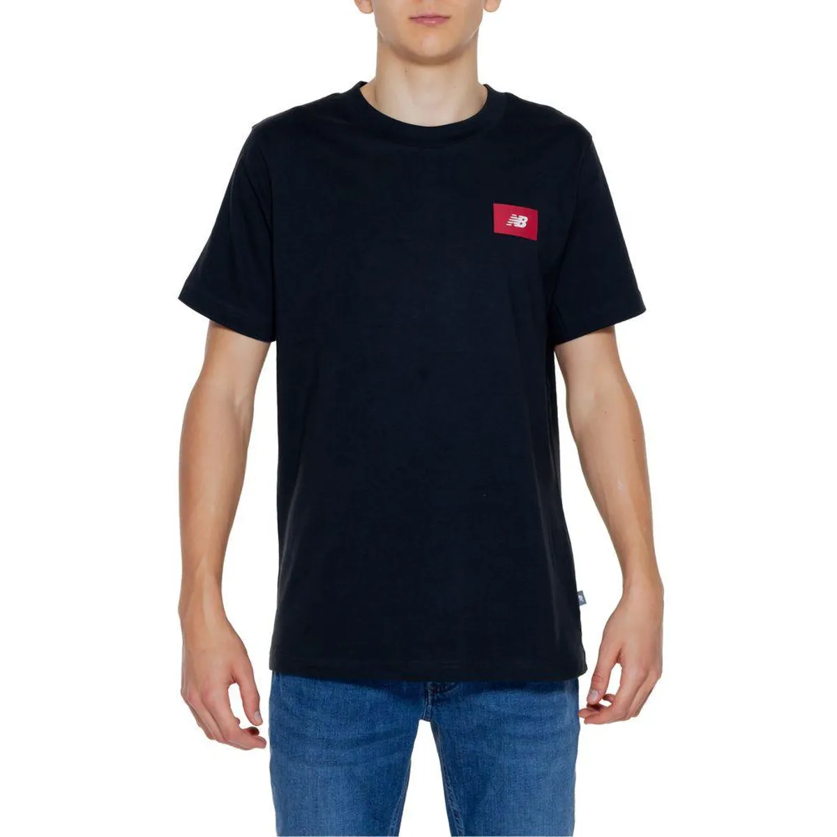 New Balance Black Cotton T-Shirt