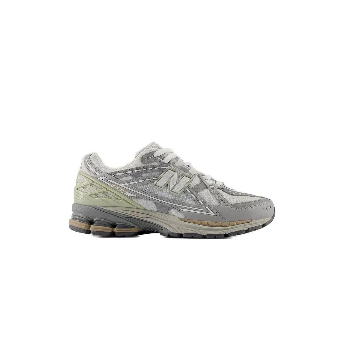 New Balance Gray Synthetic Fibres Sneakers