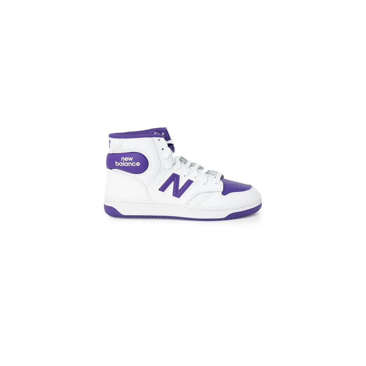 New Balance Purple Leather Sneakers