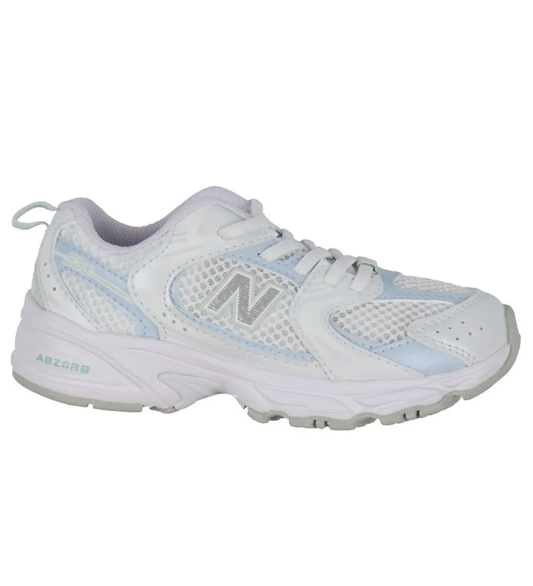 New Balance Sko - 530 - White/Light Chrome Blue