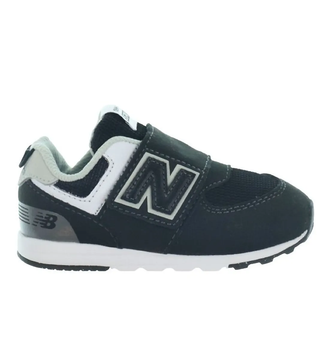 New Balance Sko - 574 - Black/Silver Metalic