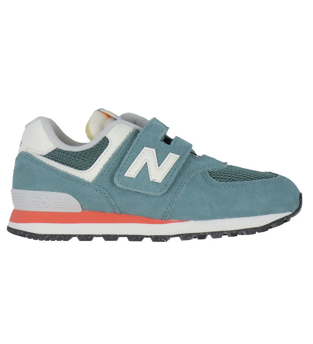 New Balance Sko - 574 - New Spruce/Blast Red