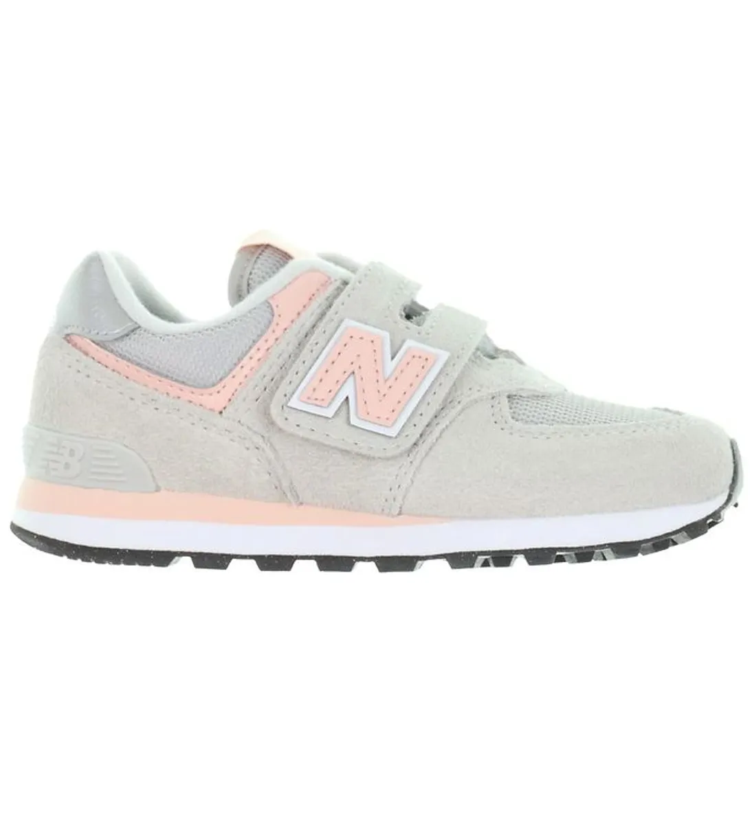 New Balance Sko - 574 - Rain Cloud/Pink Haze