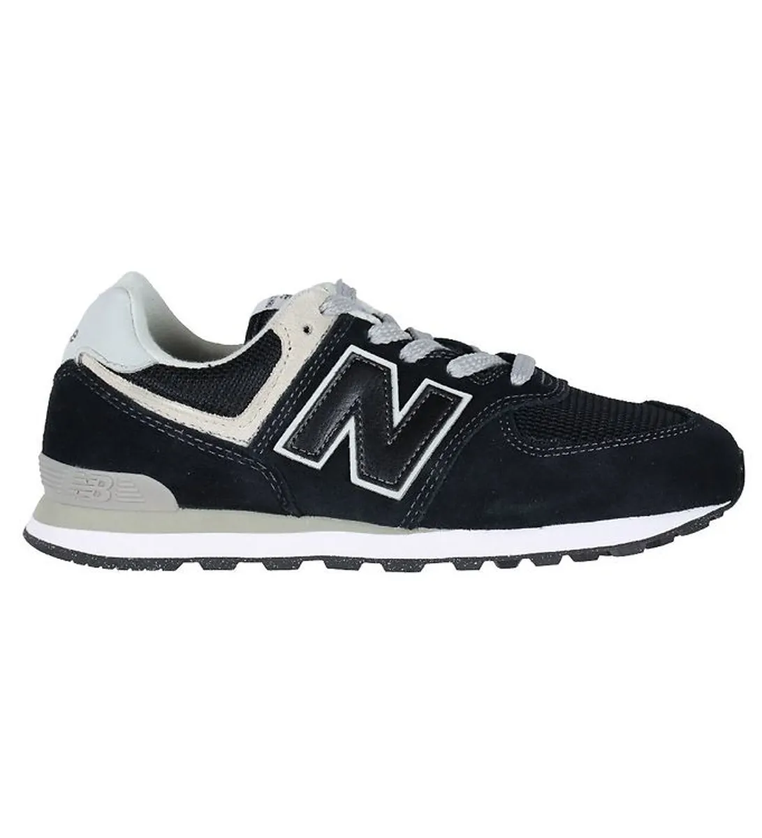 New Balance Sko - 574 - Sort/Hvid