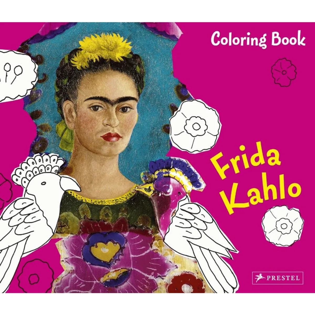 New Mags Frida Kahlo Coloring Book