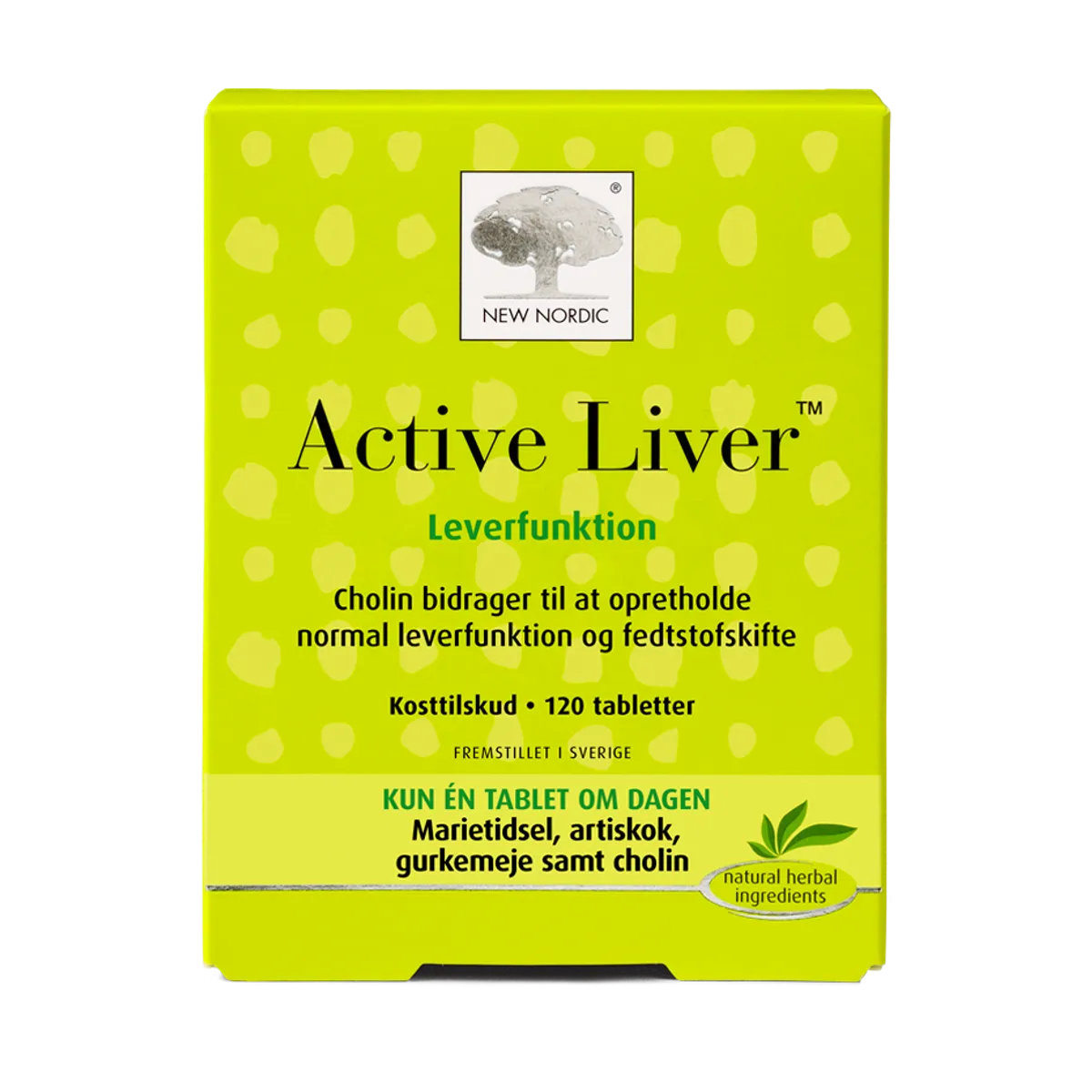 New Nordic Active Liver 120 tabletter - 2 for 923,-