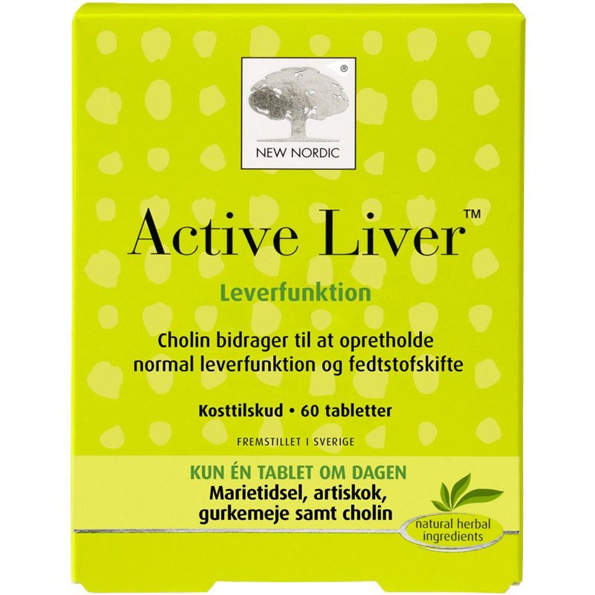 New Nordic Active Liver 60 Pieces