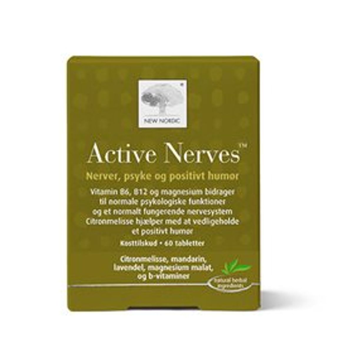 New Nordic Active Nerves 60 Tabl.