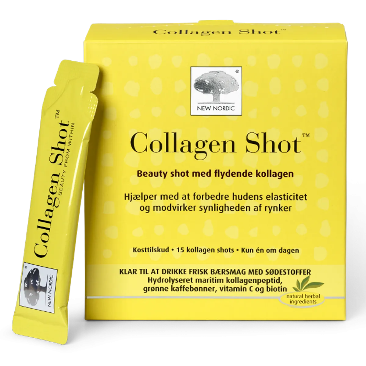 New Nordic Collagen Shot 15 stk - Køb flere & spar mere