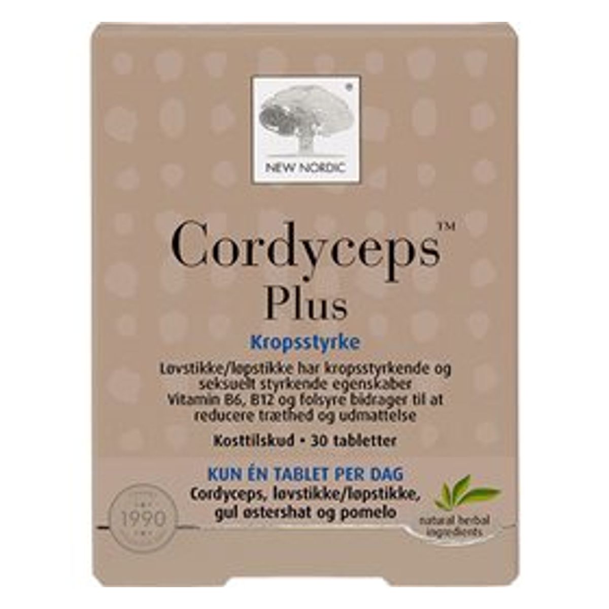 New Nordic Cordyceps Plus 30 tabl.