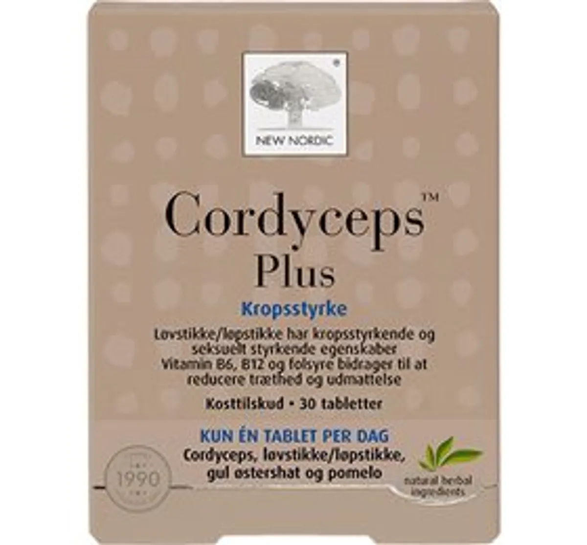 New Nordic Cordyceps Plus 30 tabl.