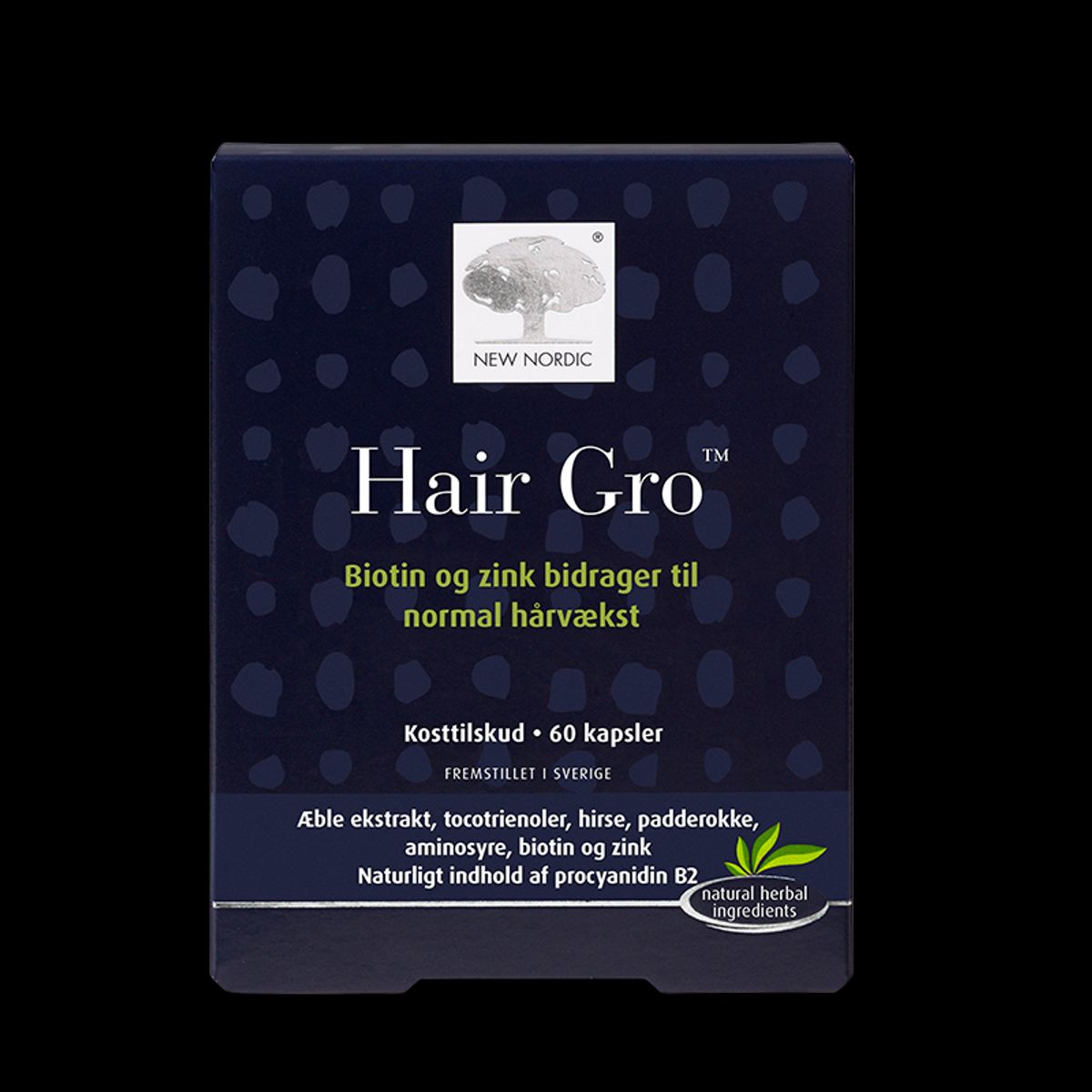 New Nordic Hair Gro (60 kap)