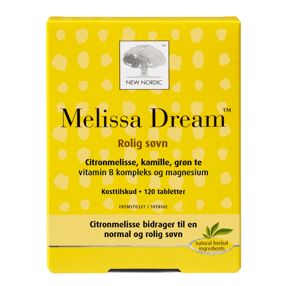 New Nordic Melissa Dream 120 tabl.