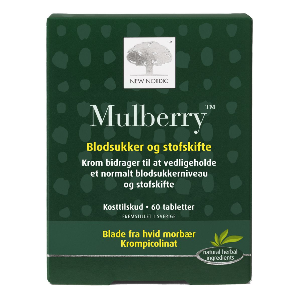 New Nordic Mulberry 60 tabl.