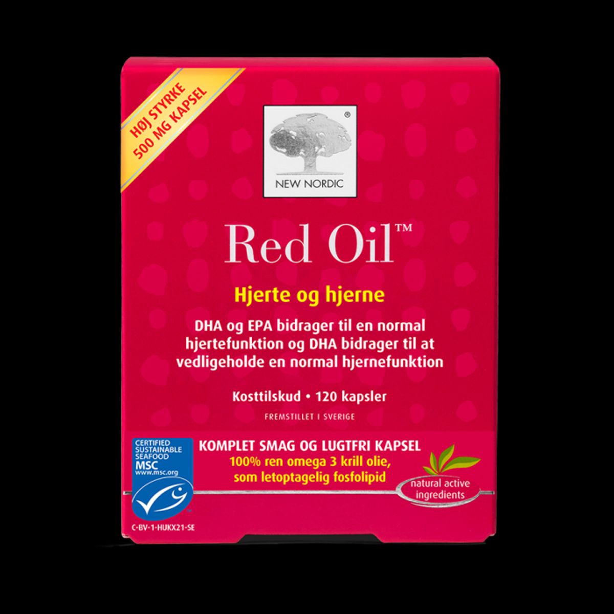 New Nordic Red Oil&trade; omega 3 - 120 kapsler