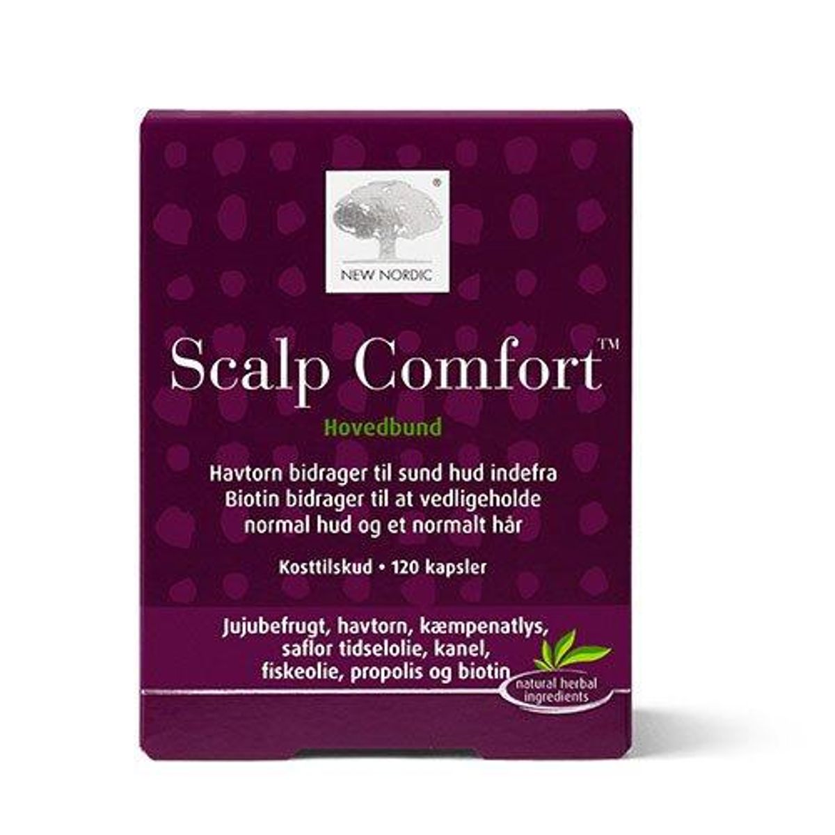 New Nordic Scalp Comfort, 120kap