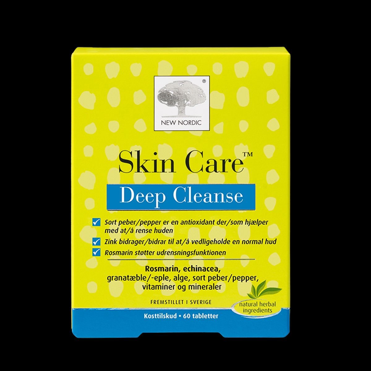 New Nordic Skin Care Deep Cleanse (60 tab)