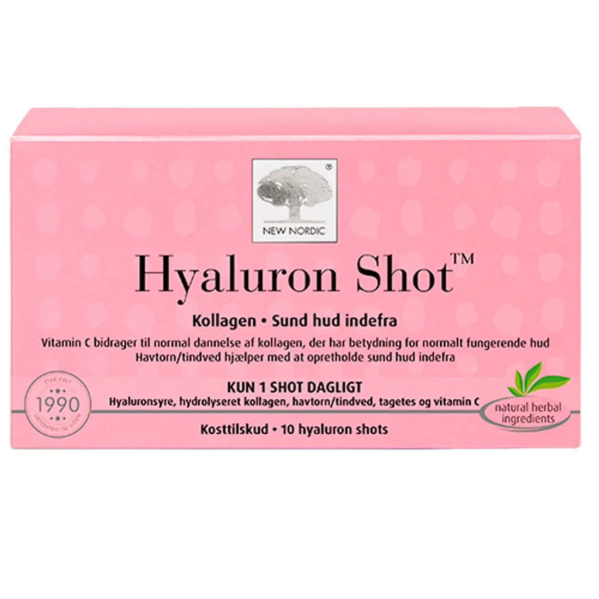 New Nordic Skin Care Hyaluron Shot (10 x 15 ml)