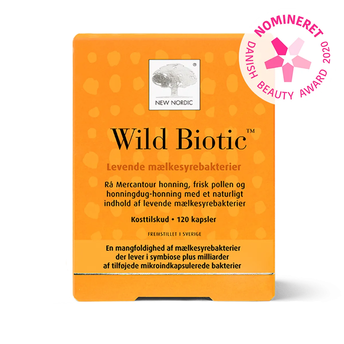 New Nordic Wild Biotic 120 kapsler - 2 for 719,-