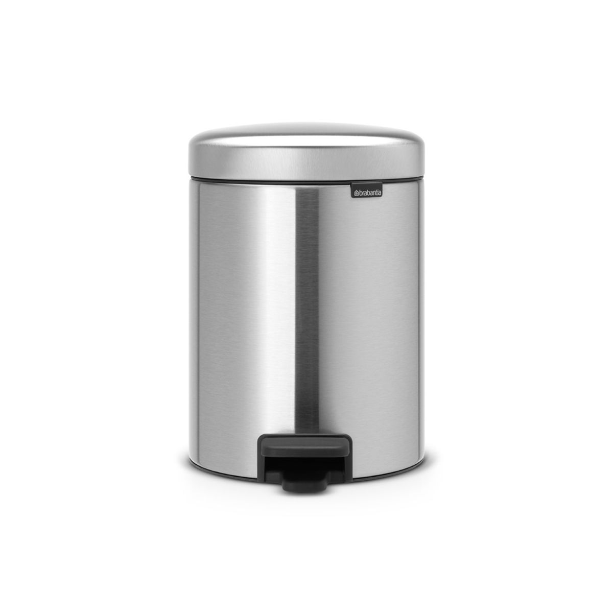 NewIcon pedalspand 2x2 liter - Matt Steel - Brabantia