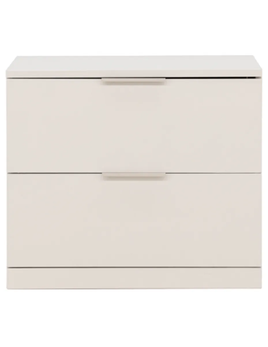 Nice garderobe i mdf H52 x B60 x D60 cm - Beige