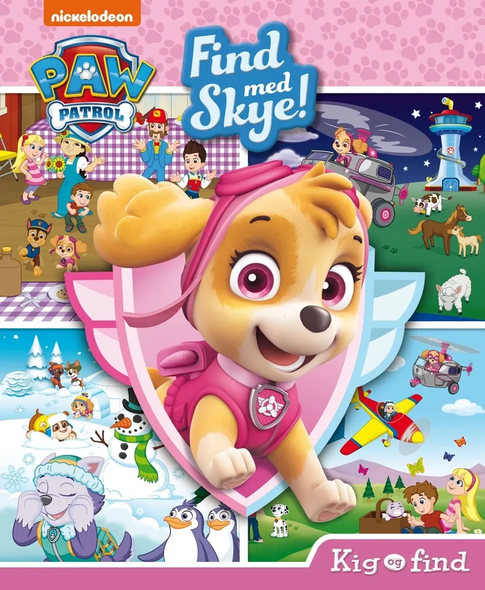 Nickelodeon Kig & Find Paw Patrol Skye