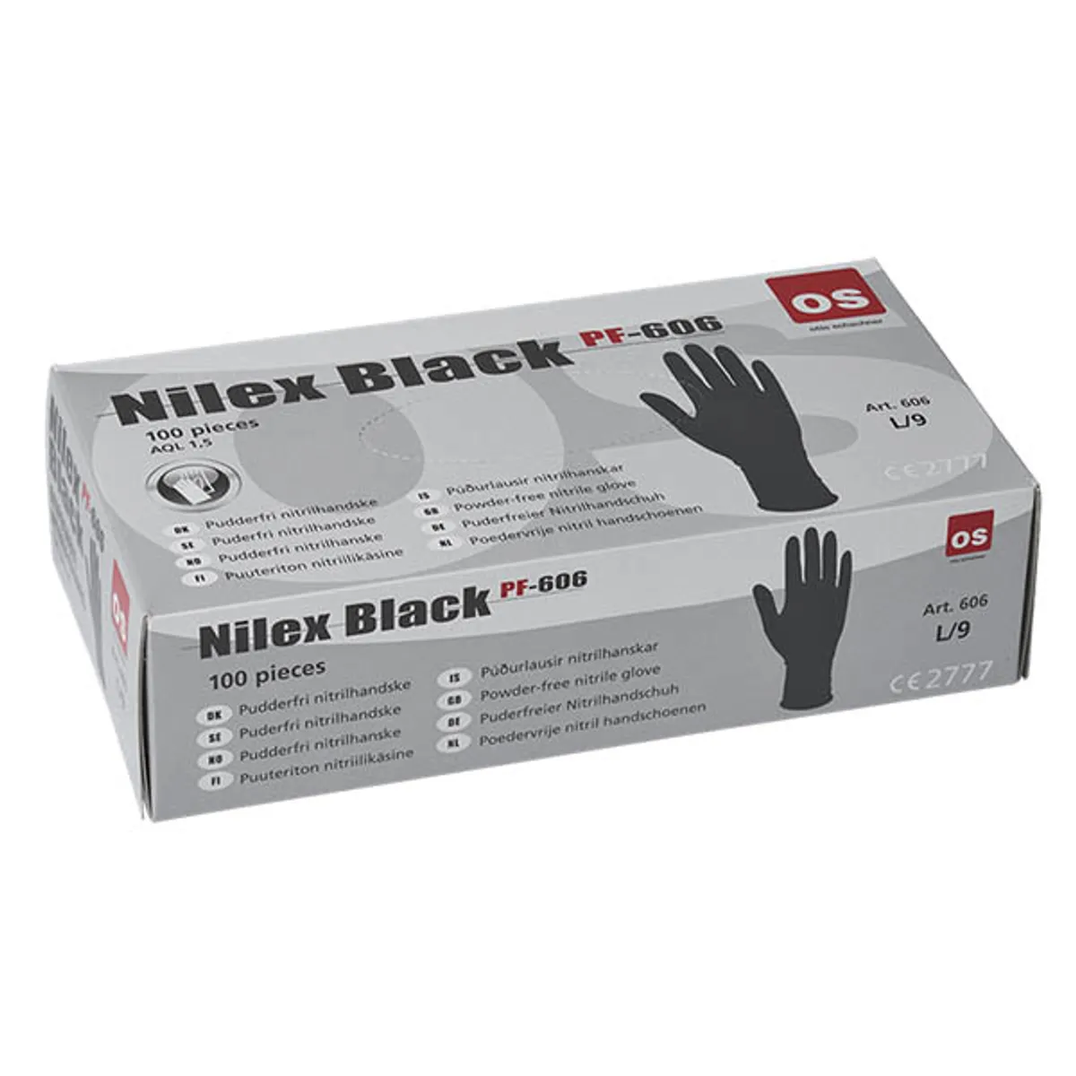 Nilex 606 PF nitrigelhandsker - 100 stk.... XL