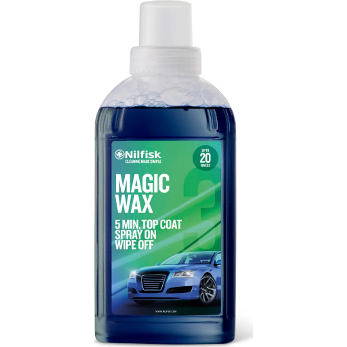 Nilfisk 500ml Magic Wax voksbehandling til bilen