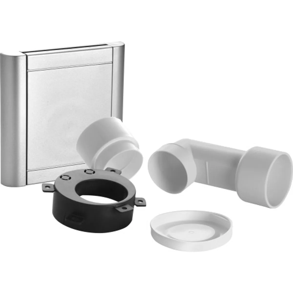 Nilfisk Design sugekontakt med fittings, aluminium