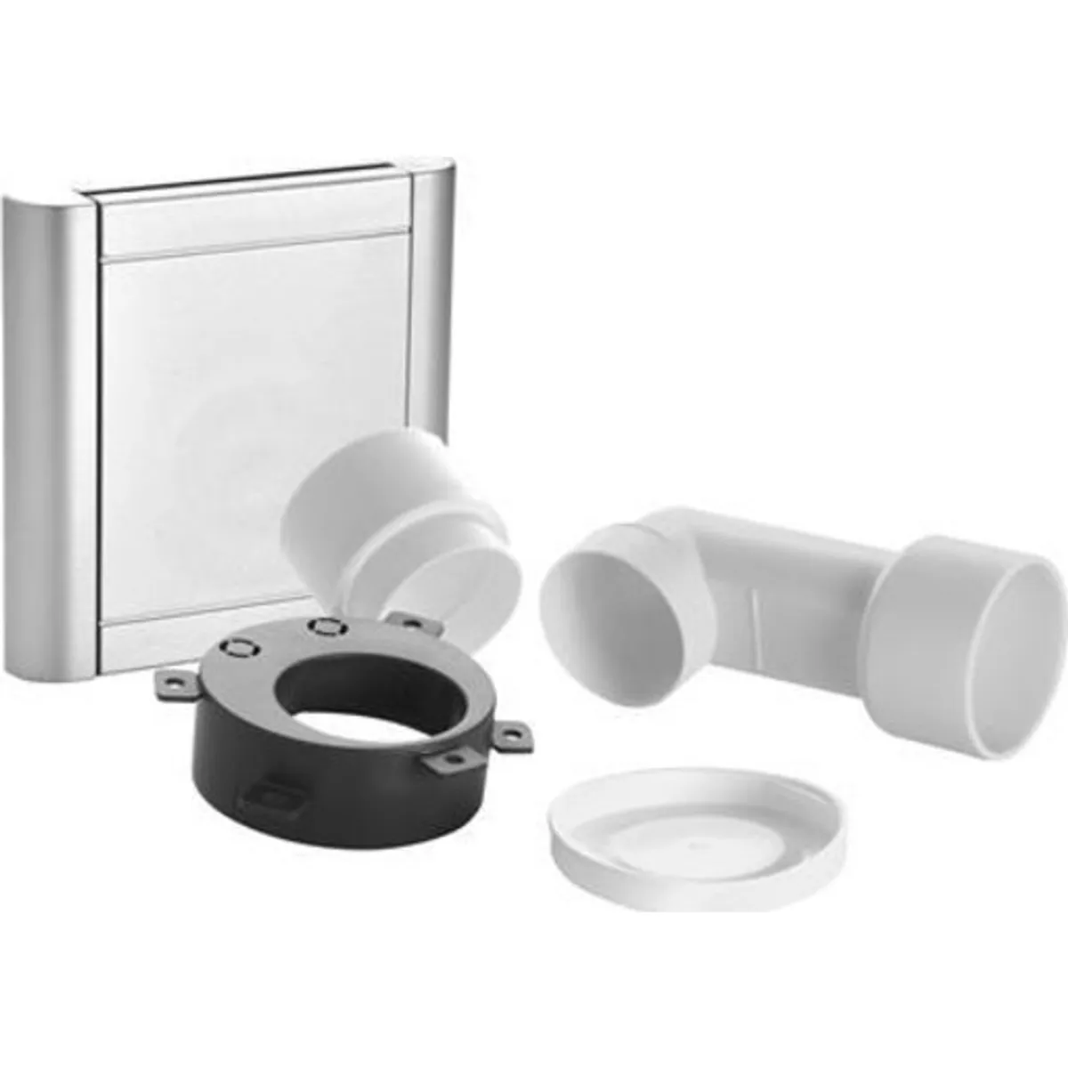 Nilfisk Design sugekontakt med fittings, aluminium