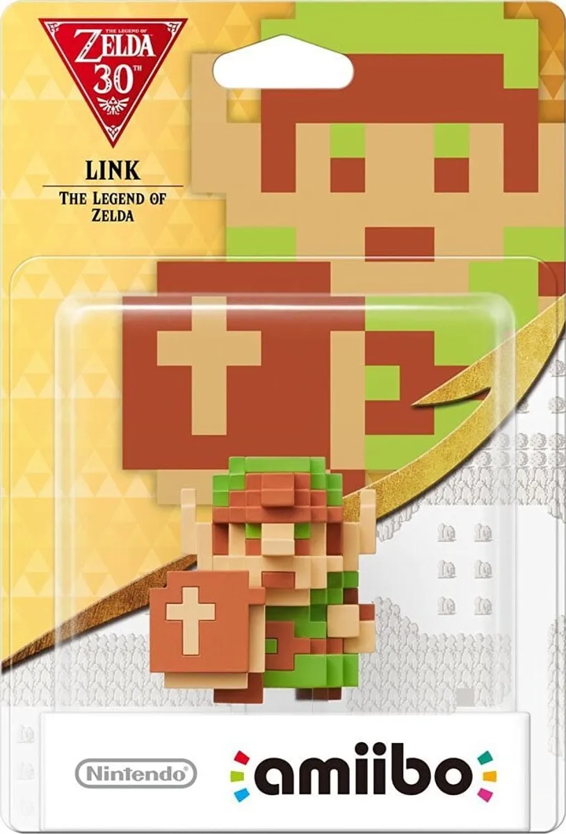 Nintendo Amiibo Figur - 8 Bit Link - The Legend Of Zelda