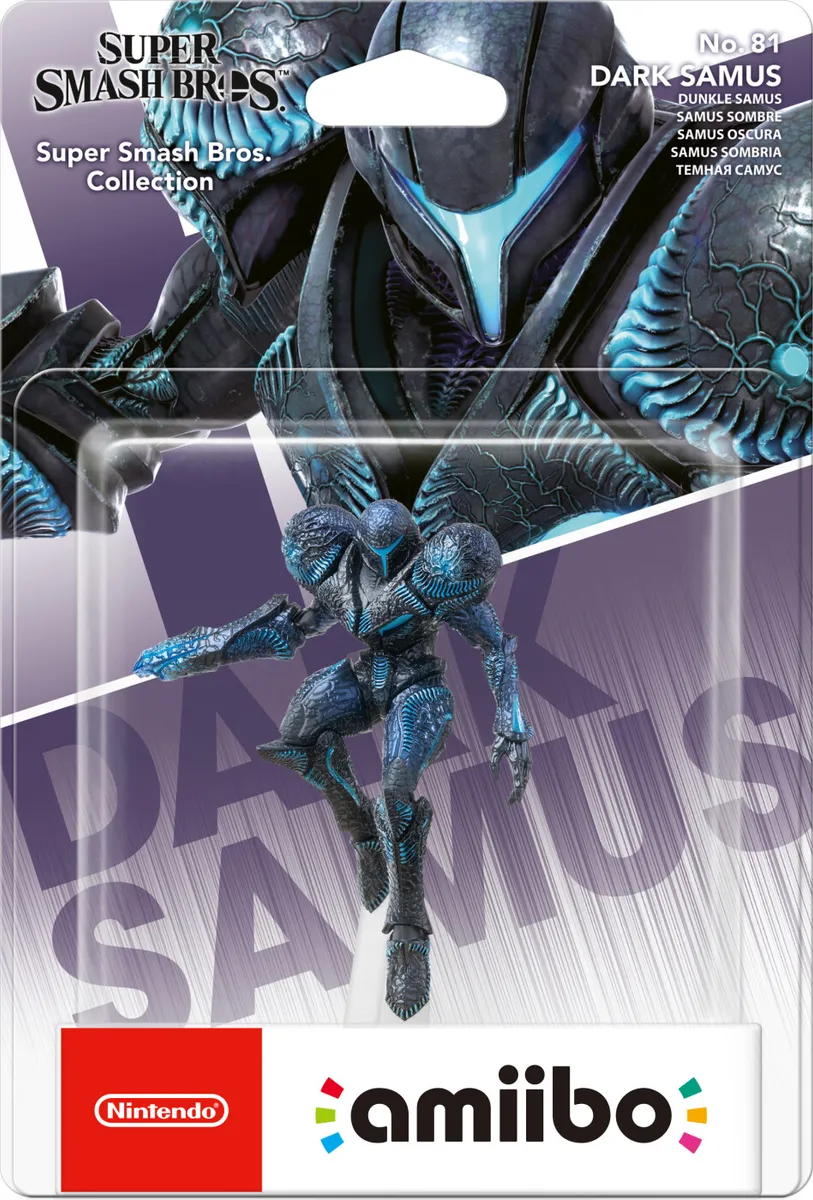 Nintendo Amiibo Figur - Dark Samus - Super Smash Bros. Collection