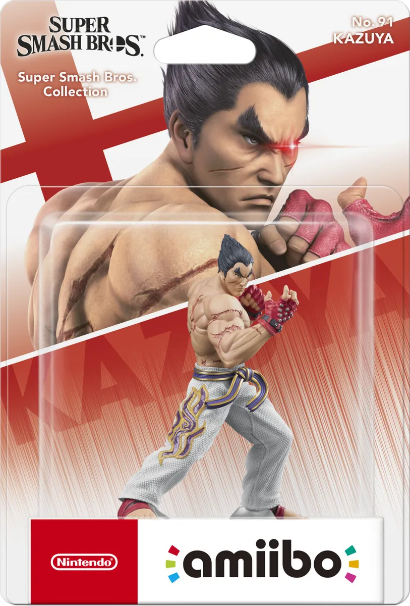 Nintendo Amiibo Figur - Kazuya - Super Smash Bros - Til Switch