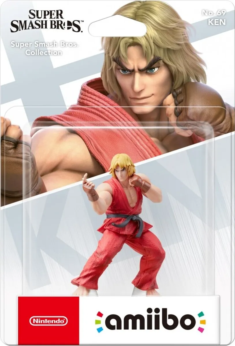 Nintendo Amiibo Figur - Ken - Super Smash Bros.