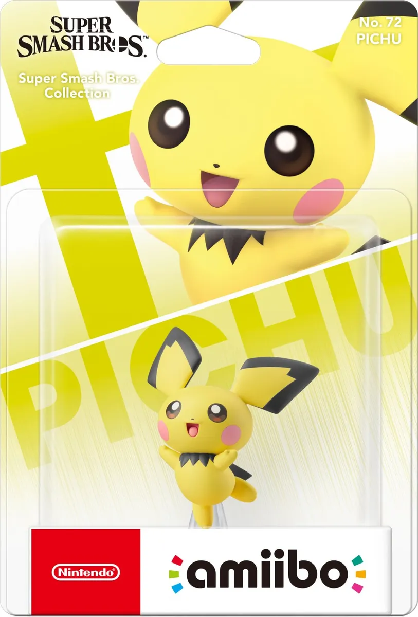 Nintendo Amiibo Figur - Super Smash Bros - Pichu