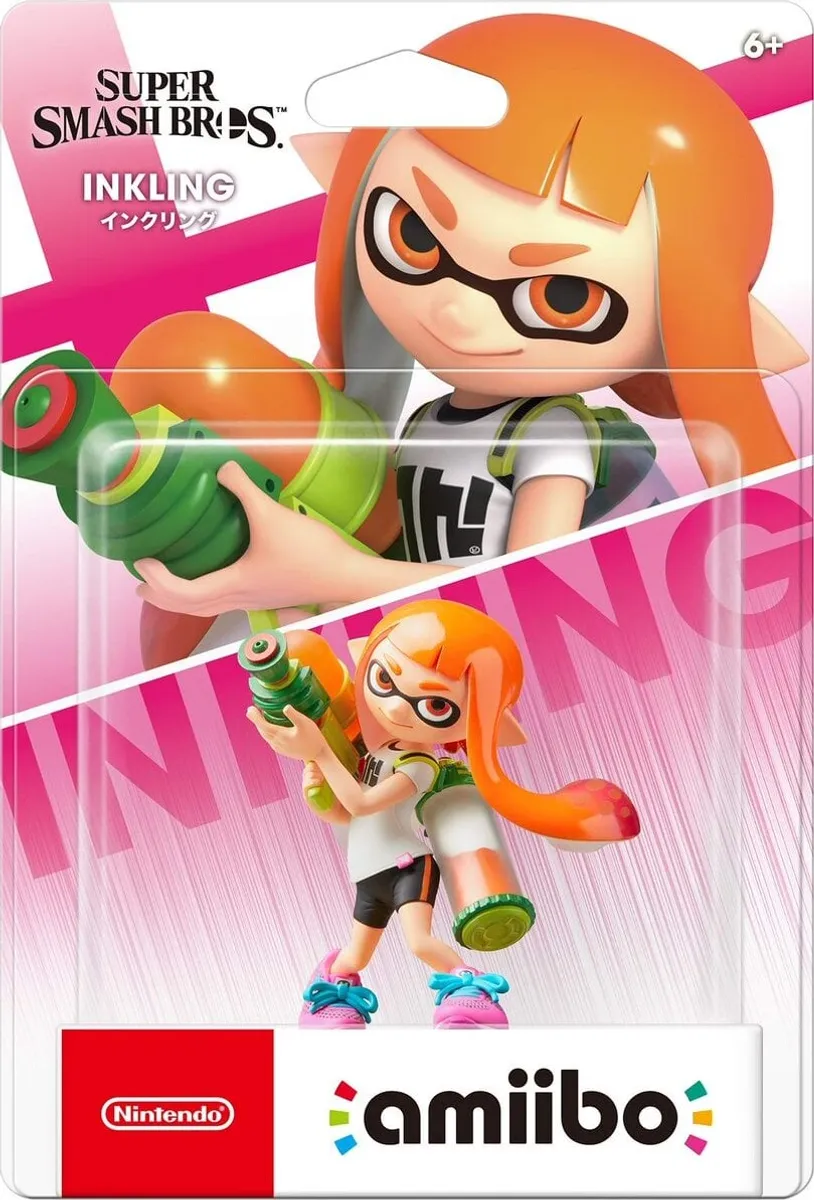 Nintendo Amiibo Inkling - Smash Bros Collection