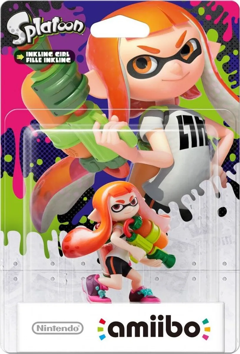 Nintendo Amiibo - Splatoon Figur - Inkling Girl