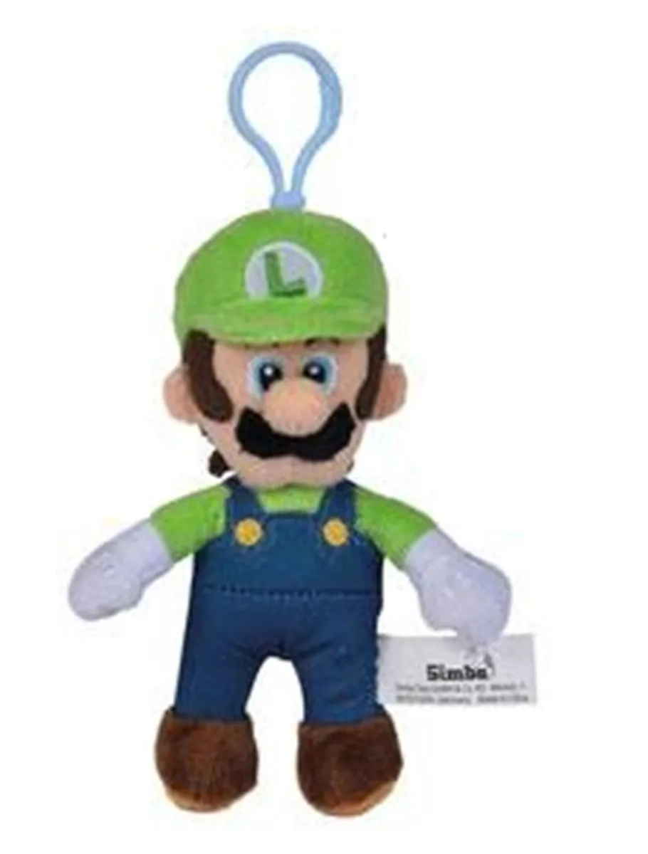 Nintendo - Super Mario - Luigi - Plush Keychain 13cm