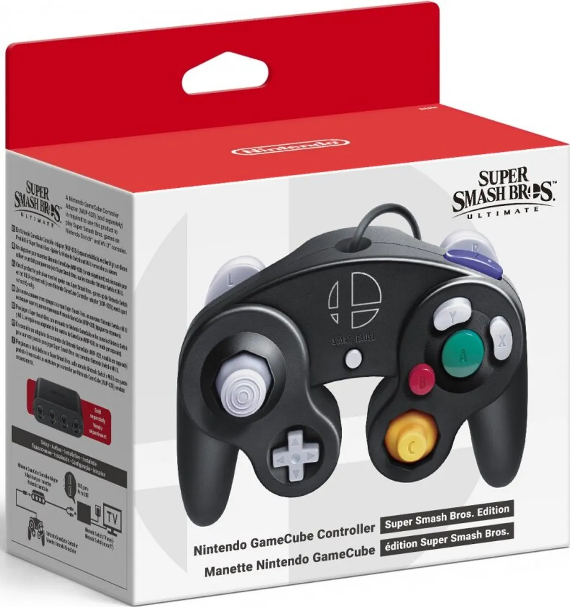 Nintendo Switch Gamecube Controller - Super Smash Bros. Edition