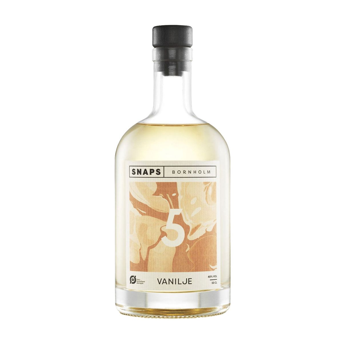 No. 5 Vanilje Snaps 40% - 50 cl