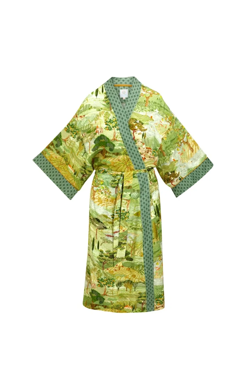 Noelle XS Kimono Toscana Green