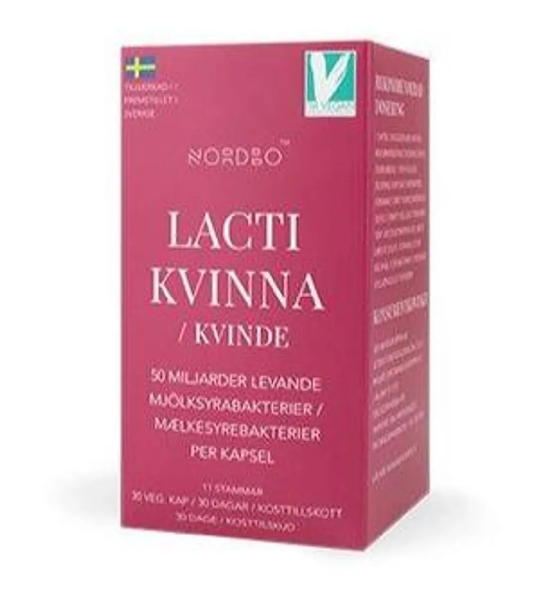 Nordbo Lacti Kvinde 50 mia., 30kap.