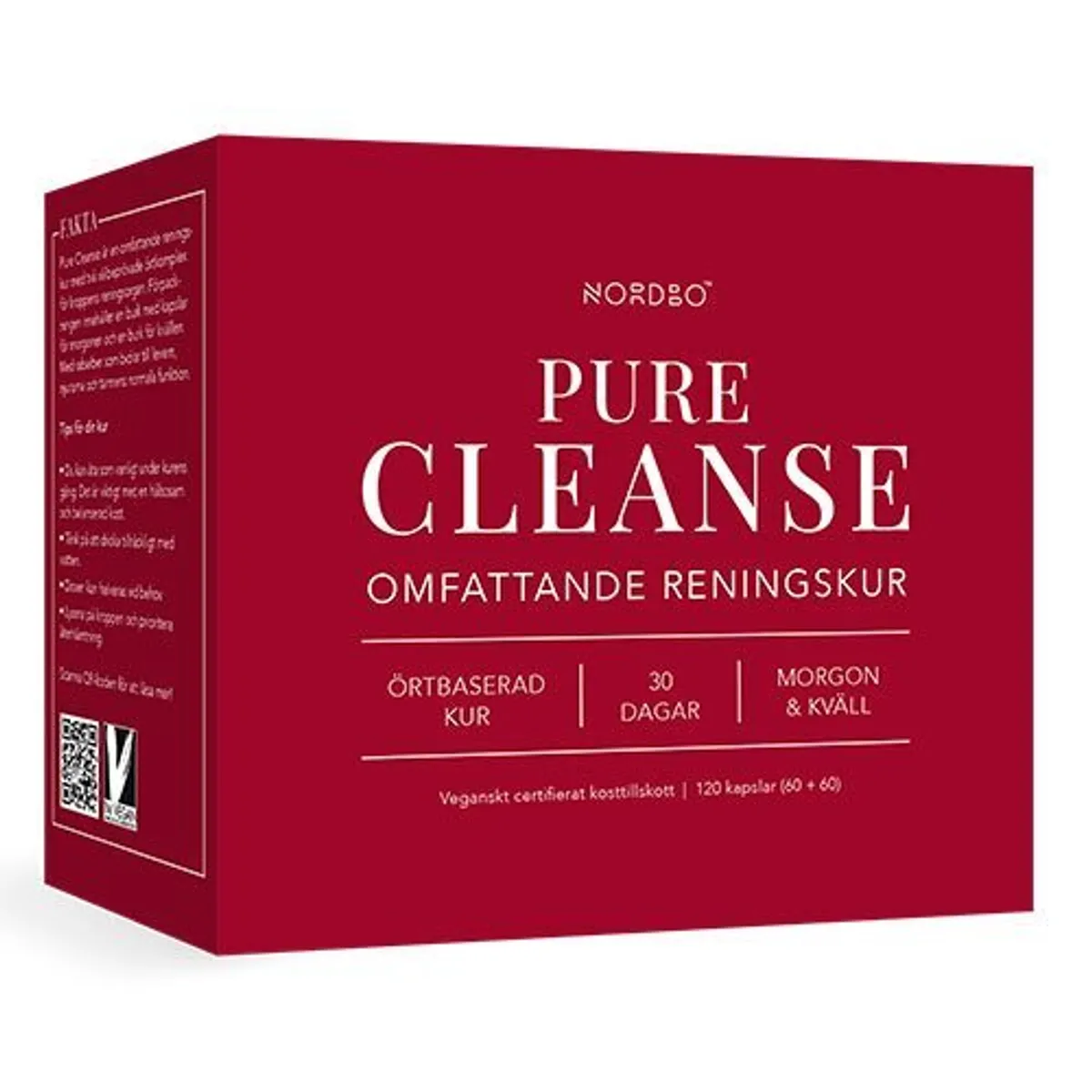 Nordbo Pure Cleanse - 120 kapsler