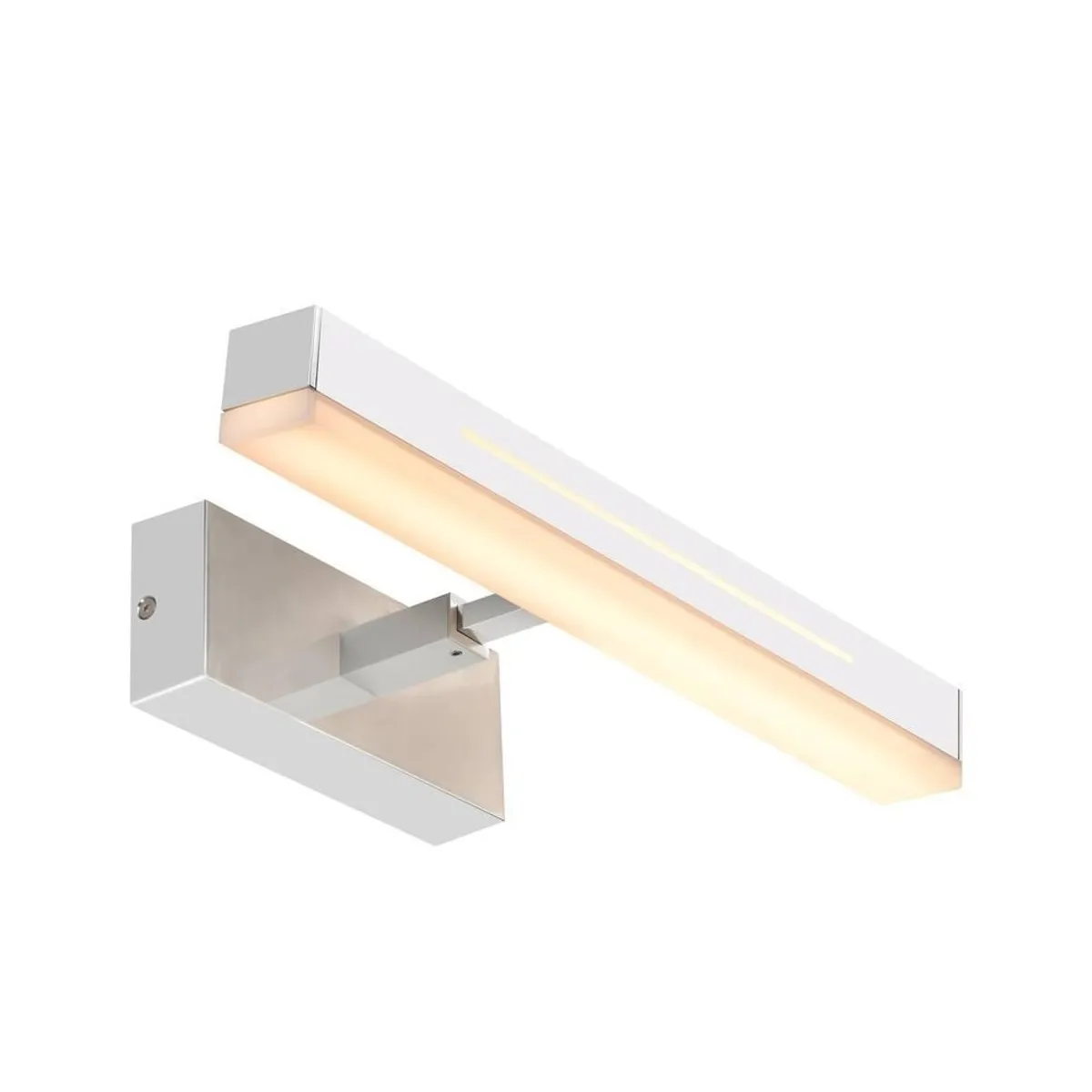 Nordlux Otis 40 væglampe, 14W, 1300lm, 3000K, chrom